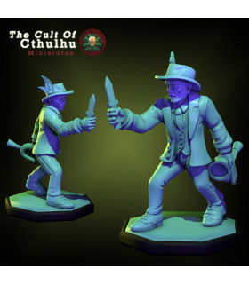 Jazzman Cthulhu Investigator Musician 32mm - STL Files