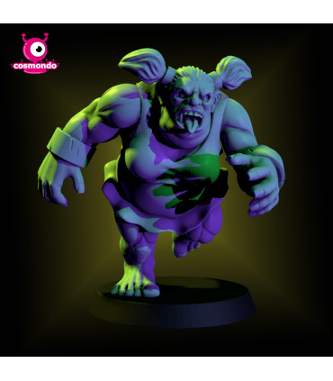 Fantasy Football: Ogre + Masked Ogre for Amazon or Human Teams - STL Files