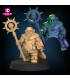 Dwarf Wizard for Fantasy RPG + Riding Version - STL Files