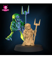 Halfling Wizard for Fantasy RPG + Riding Version - STL Files