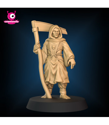 Necromancer Wizard for Fantasy RPG + Riding Version - STL Files